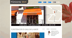 Desktop Screenshot of floristeriaensanlucarlamayor.com